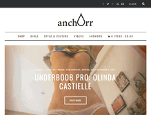 Tablet Screenshot of anchorr.com